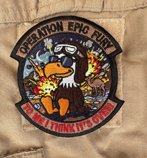 Operation Epic Fury Eagle Morale Patch