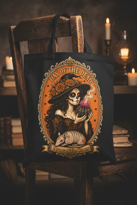 Day of the Dead Tote Bag - Corrected