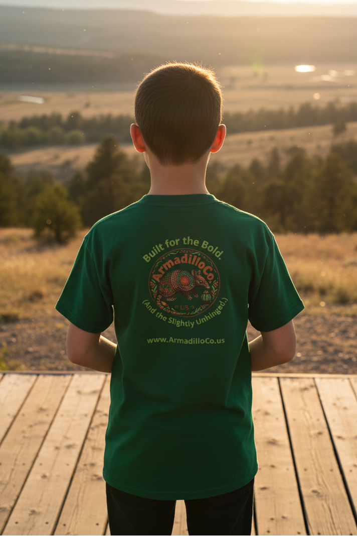 Boy - Forest Green - Back view