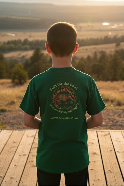 Boy - Forest Green - Back view