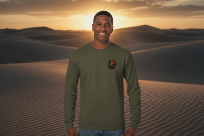 Olive longsleeve lifestyle