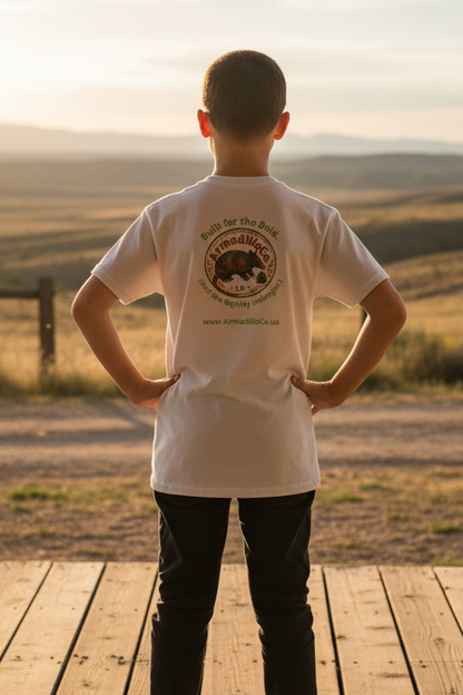 Boy - White - Back view