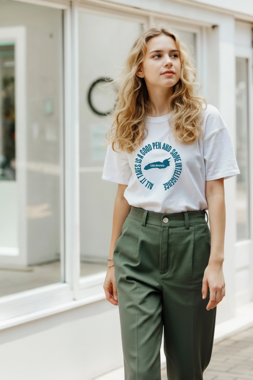 Lake America Tee - Portrait
