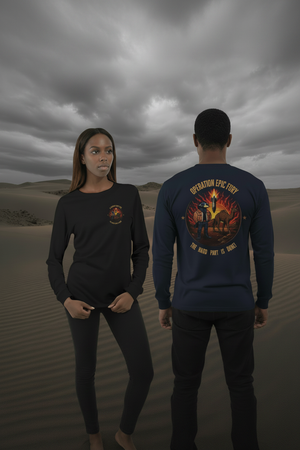 Operation Epic Fury — The Hard Part Is Done | Unisex Longsleeve Tee